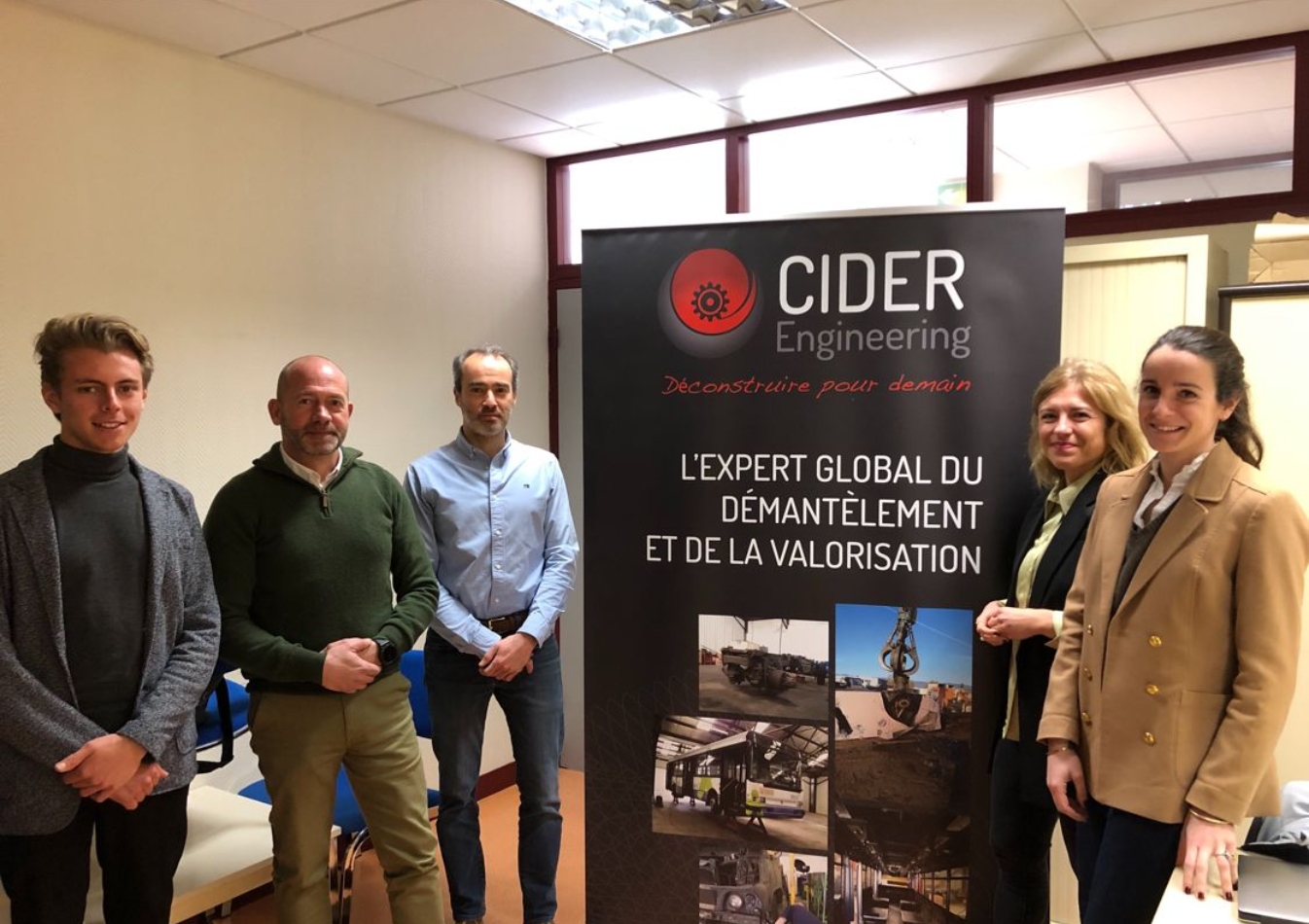 Le Cluster Eden à la rencontre de Cider Engineering